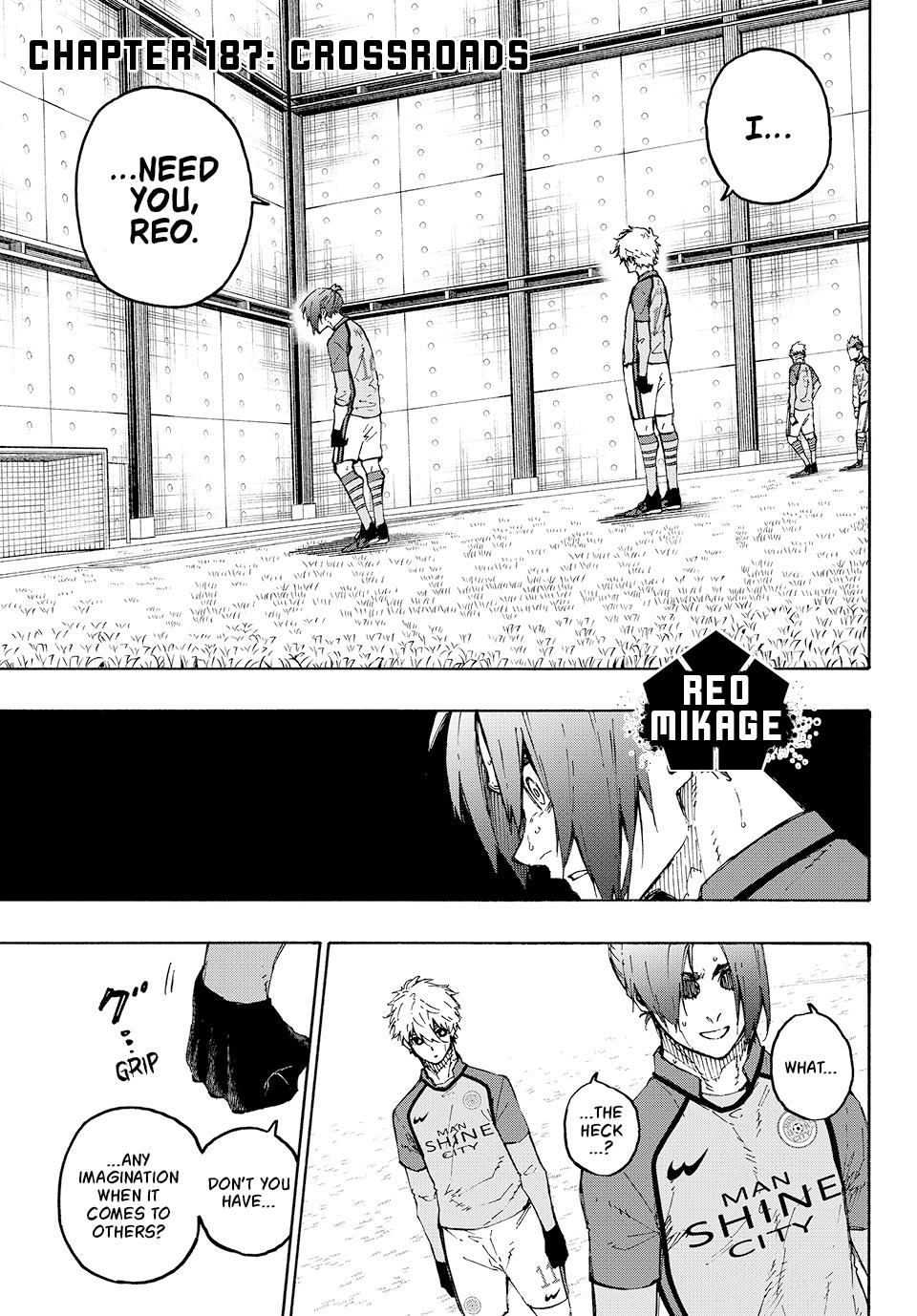 Blue Lock, Chapter 187 image 01