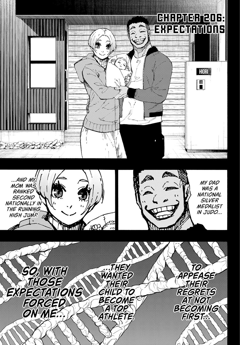 Blue Lock, Chapter 206 image 01