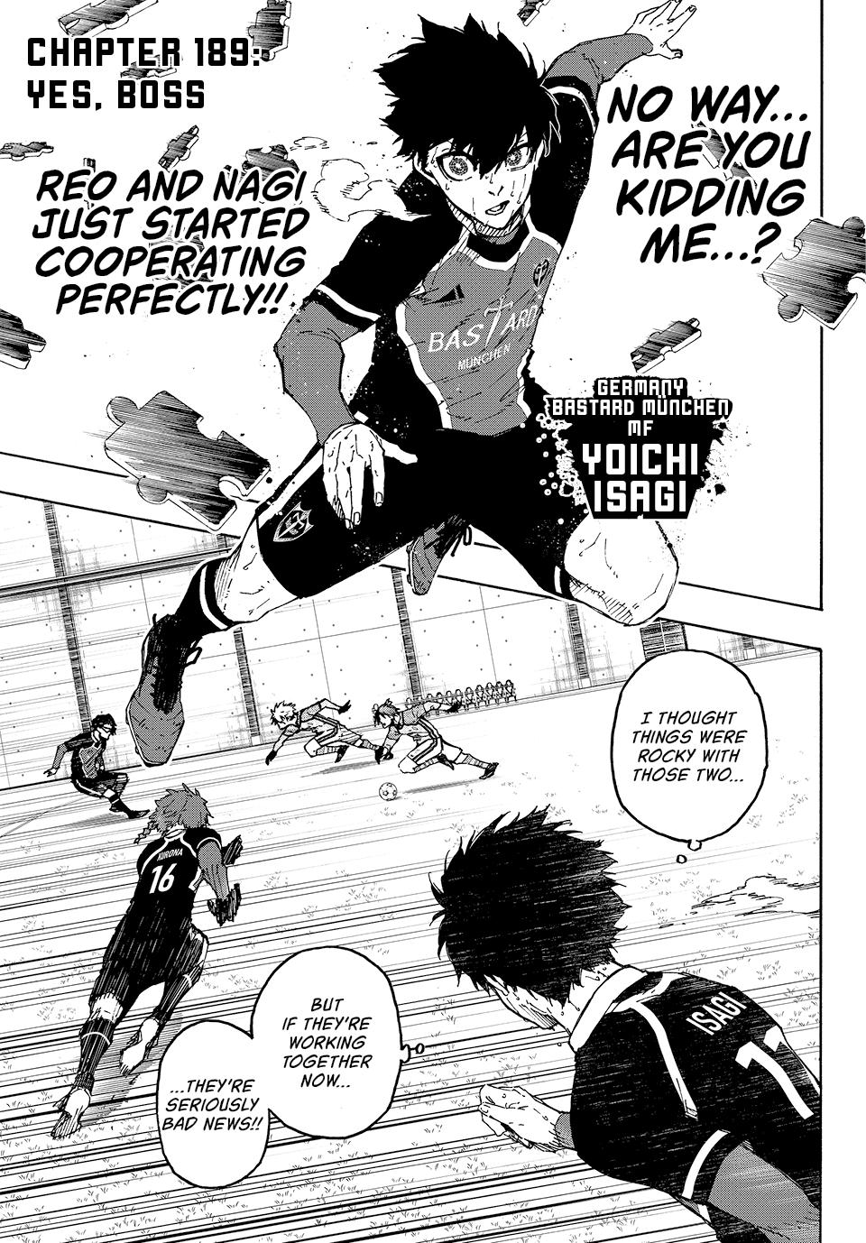 Blue Lock, Chapter 189 image 01