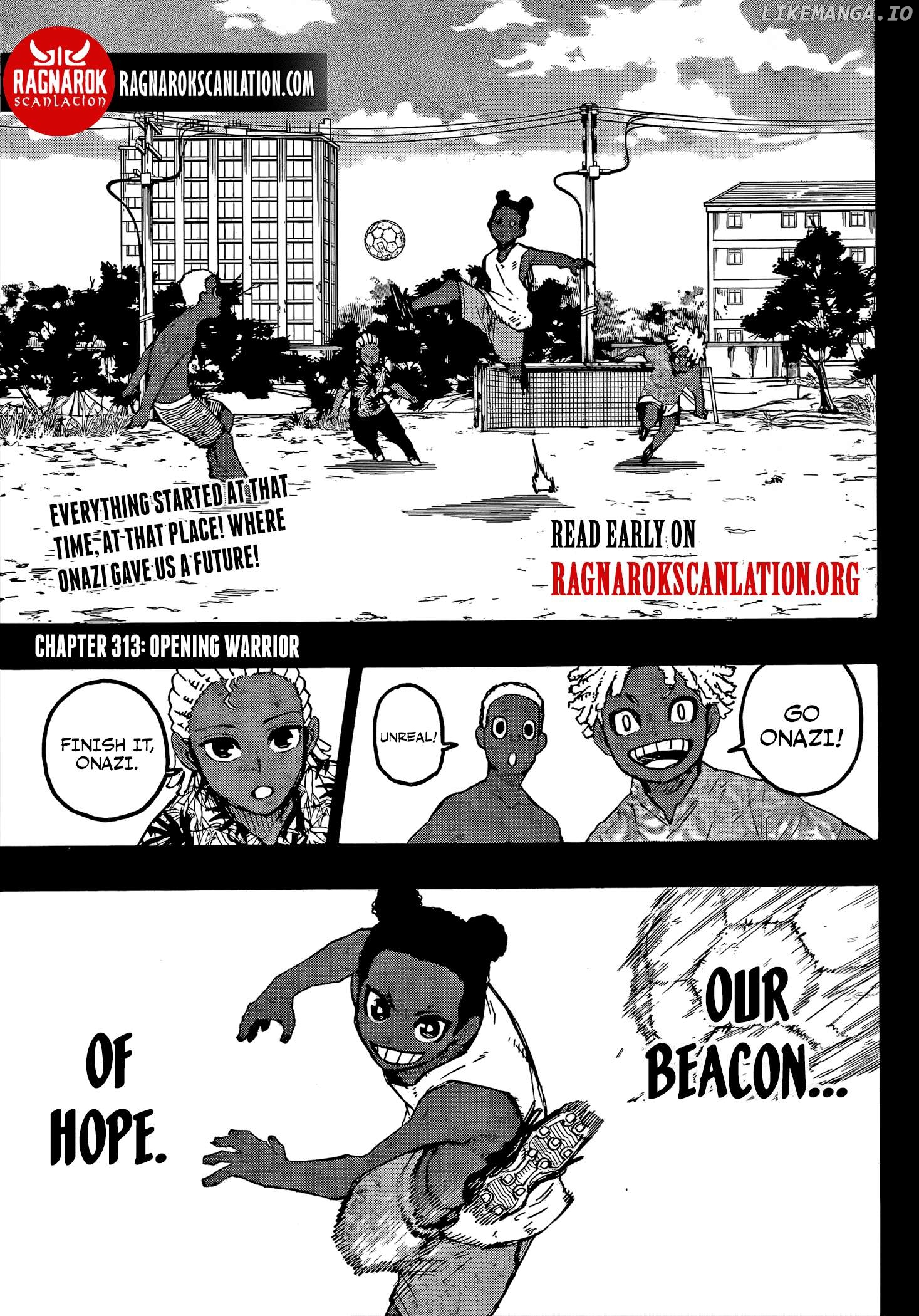 Blue Lock, Chapter 313 image 01