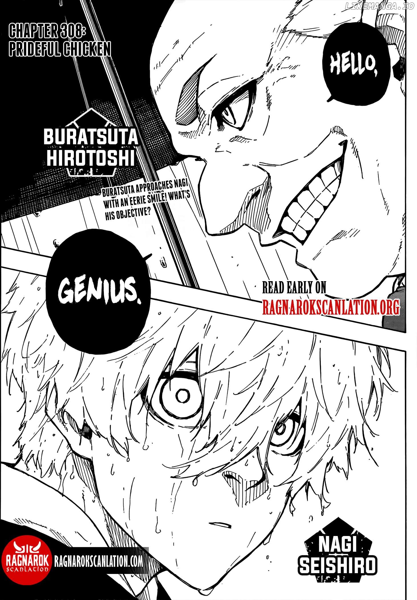 Blue Lock, Chapter 308 image 01