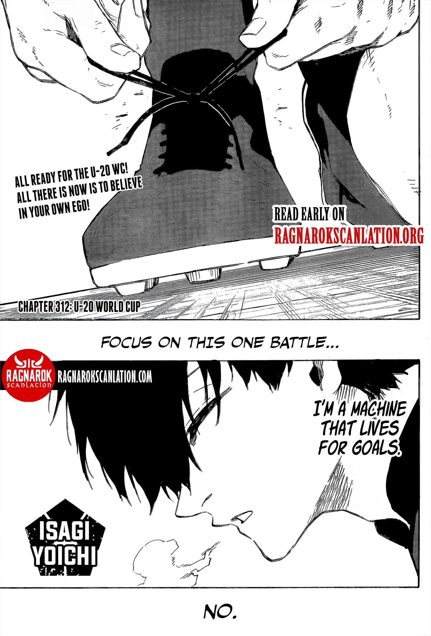 Blue Lock, Chapter 312 image 01