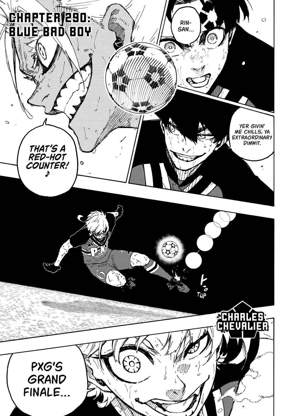 Blue Lock, Chapter 290 image 01